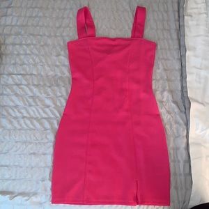 Hot Pink Mini Dress